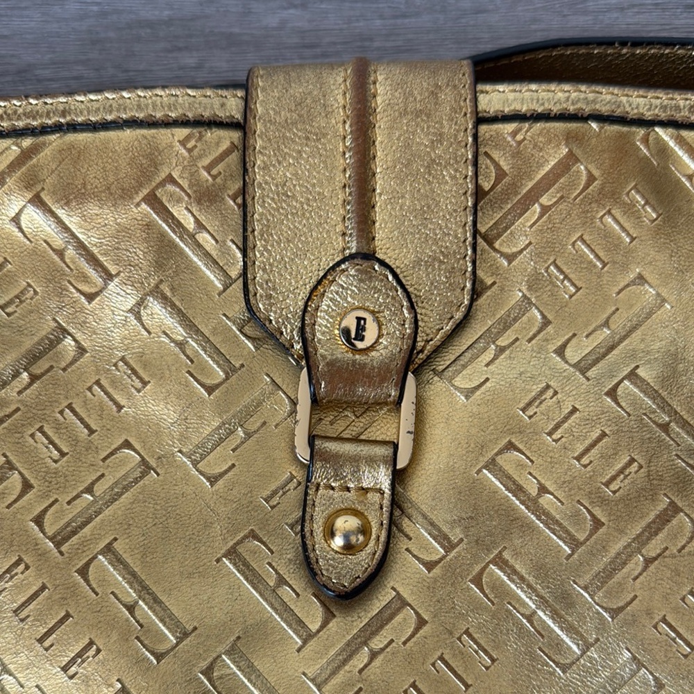 ELLE Gold Crossbody Bag - Picture 3 of 16